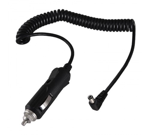 Автозарядка с индикатором (разъем 1.4х3.4) (АЗУ) шнур спираль 1.5 м  16-0235  REXANT