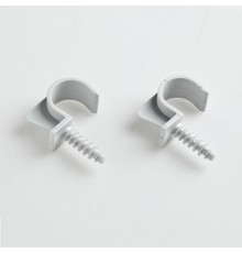 Крепеж-клипса универсальная для трубы 16мм (пластм.)  К01116У  Рувинил