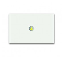 6340-811-101-500 Сенсор 1-кл priOn, белое глянцевое стекло  6310-0-0168  2CKA006310A0168  ABB