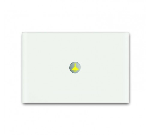 6340-811-101-500 Сенсор 1-кл priOn, белое глянцевое стекло  6310-0-0168  2CKA006310A0168  ABB