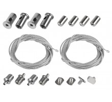 Набор тросов  6060-5 2м для подвеса для профиля 6060 4шт   Б0062791  ЭРА