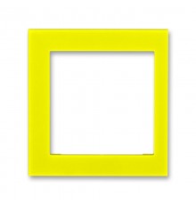 ABB Levit Жёлтый Накладка на рамку 55х55 внешняя  3901H-A00255 64  2CHH010255A4064  ABB