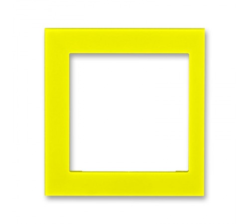 ABB Levit Жёлтый Накладка на рамку 55х55 внешняя  3901H-A00255 64  2CHH010255A4064  ABB