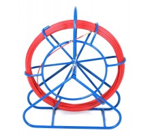 CPS-GP6.0-МС-20M Устройство для протяжки кабеля мини УЗК в металлической кассете с держателем на ножке, 20 м   428181  Hyperline