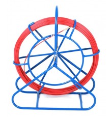 CPS-GP6.0-МС-10M Устройство для протяжки кабеля мини УЗК в металлической кассете с держателем на ножке, 10 м   428179  Hyperline