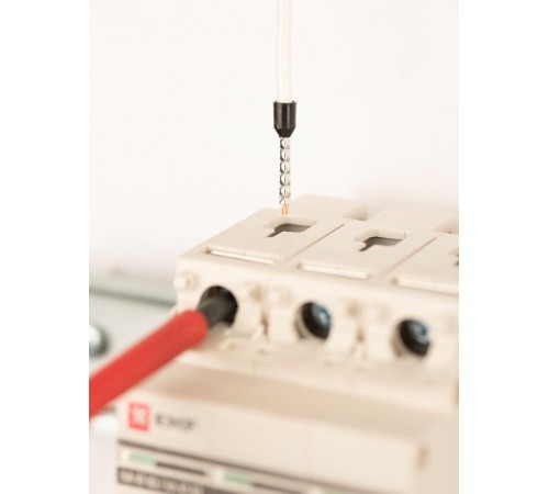 Наконечник штыревой втулочный изолированный НШвИ 1,5-12 (50шт.) EKF PROxima  nhvi-1.5-12  EKF