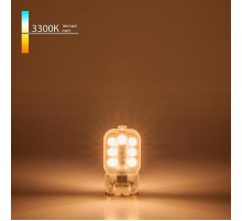 Лампа светодиодная G9 LED 3W 220V 3300K  a035766  Elektrostandard