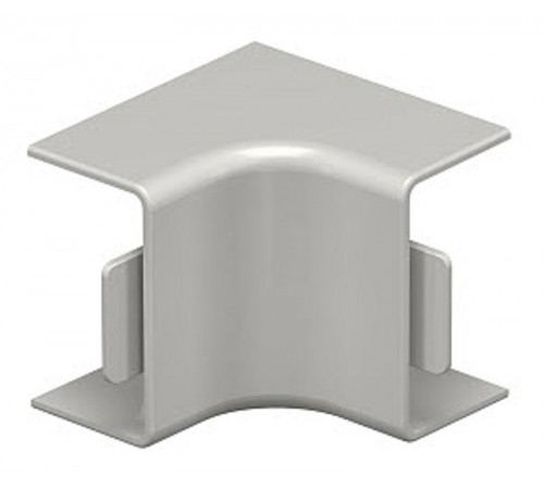 Крышка внутреннего угла кабельного канала WDK 15x30 мм (ПВХ,серый) (WDK HI15030GR)  6158234  OBO Bettermann