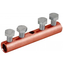 Заж. соед. прямой пр.-пр. 6-10мм медь  ZCC86-50-1-16  IEK