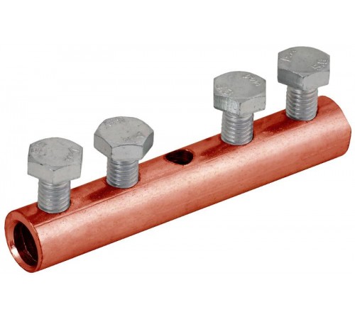 Заж. соед. прямой пр.-пр. 6-10мм медь  ZCC86-50-1-16  IEK