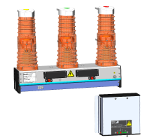 Выключатель вакуумный OptiMat BB-10-20/1000-У2-130 с OptiMat BU-41-У2 282367  КЭАЗ