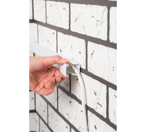 Заглушка (25х16) (4 шт) Plast EKF PROxima Белый    ecw-25-16x4   EKF