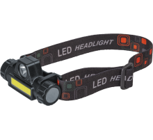 Фонарь налобный NPT-H25-ACCU 1CREE LED5Вт+1COB LED3Вт,Li-ion 1,2Ач  14661  Navigator