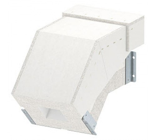 Вертикальная угловая секция 45° нисходящая (BSKHF-EF0808)  7214858  OBO Bettermann