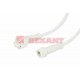 Соединительный кабель (2pin) герметичный (IP67) 2х0.35 мм 300 V белый  11-9320  REXANT
