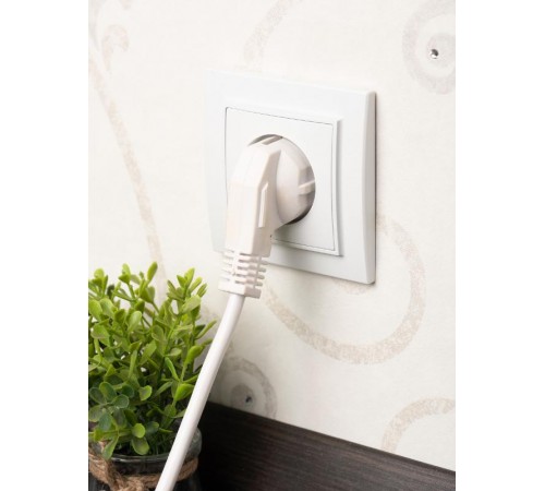 Минск Розетка 1-местная СП без заземления, 10 А, с защ.штор., белая EKF Basic  ERR10-022-100  EKF