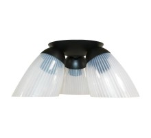 Светильник "Колокольчик" 131 черн. (плафон П0476) НПБ 01-3х60-197 Е27  1005404667  Элетех