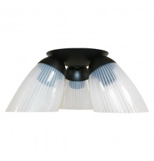 Светильник "Колокольчик" 131 черн. (плафон П0476) НПБ 01-3х60-197 Е27  1005404667  Элетех