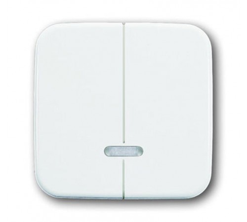 Клавиша для 2-канального светорегулятора 6565 U, серия Reflex SI, цвет альпийский белый  6599-0-2889   2CKA006599A2889  ABB