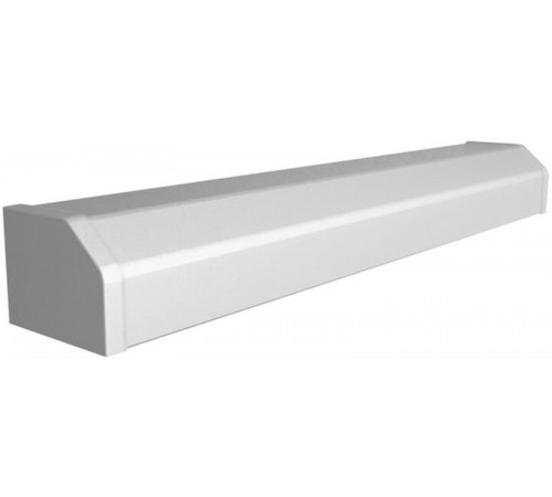 Крышка кабельных вводов KB19 цвет RAL 9016 ширина 1 с торцевыми заглушками и крепёжными кронштейнами  2CPX044049R9999  ABB