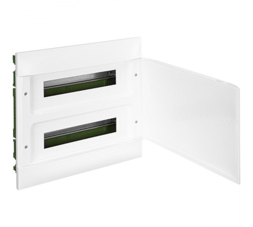 Practibox S Пластиковый щиток Встраиваемый (в полые стены) 2X18 Белая дверь  137567  Legrand