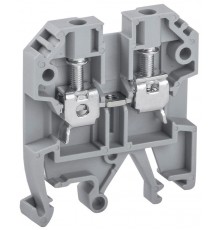 Клемма винтовая КВИ-4мм2 серая  YZN30-004-K03  IEK