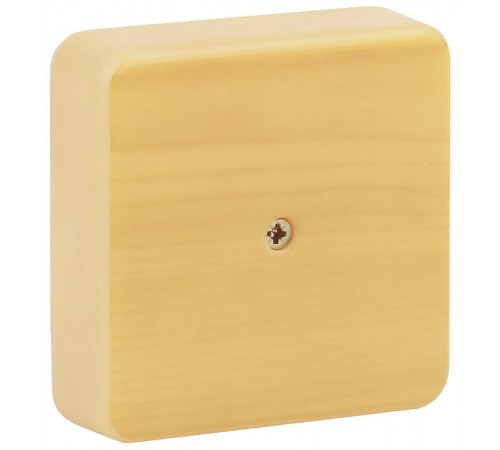 Коробка распределительная 100х100х30 (без клеммы) сосна IP40 ЭРА BS-P-100-100-30  Б0031182  ЭРА