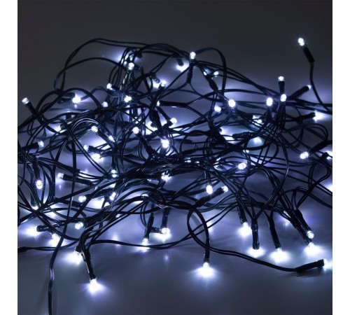 Садовая гирлянда ERASF22-29 Бахрома на солнечной батарее холодный свет 2.8*0.5 м  Б0053373  ЭРА