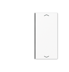 двухклавишная крышка для KNX, 1 часть  A402TSAPWW Jung