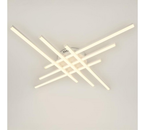 Светильник потолочный светодиодный  Модерн Nora CLL-1-109-RC WH с ДУ 109W 3000-6500К белый  Б0069760  ЭРА