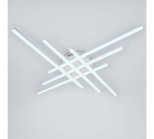 Светильник потолочный светодиодный  Модерн Nora CLL-1-109-RC WH с ДУ 109W 3000-6500К белый  Б0069760  ЭРА