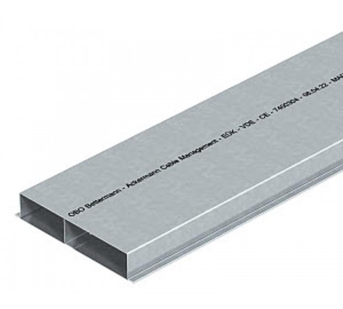 Кабельный канал для заливки в стяжку EUK 2000x250x38 мм (сталь) (S2 25038)  7400316  OBO Bettermann