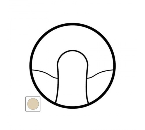 Celiane Сл. кость Накладка вывода кабеля  066225  Legrand