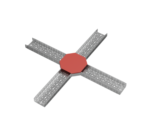 Крышка Х-разветвителя 200 мм "ПЛЮС" HD  KXDplus200 HD   КМ-профиль