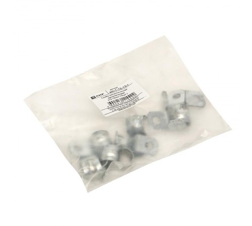 Скоба металлическая однолапковая СМО d12-13мм (10шт.) PROxima  sm-1-12-13-r  EKF