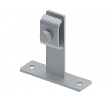 Держатель для круглых проводников 8 мм L-60, гор. цинк, 393130  МД-130-ГЦ   Ostec