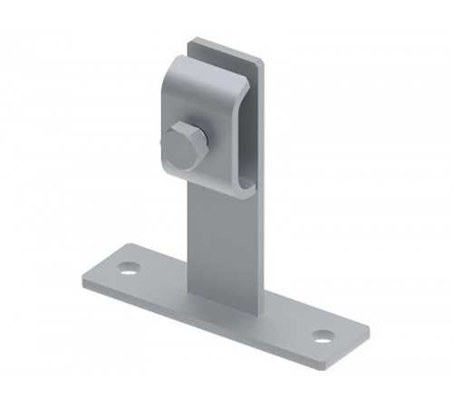 Держатель для круглых проводников 8 мм L-60, гор. цинк, 393130  МД-130-ГЦ   Ostec