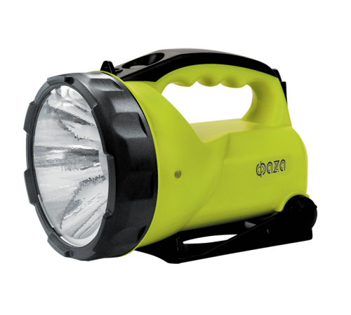 Фонарь прожекторный  AccuF6-L3W-gn (зел)  2853653  ФАZА