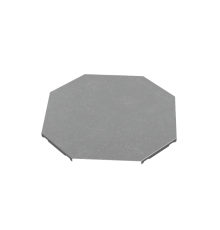 Крышка Х-разветвителя 200 мм "ПЛЮС" HD  KXDplus200 HD   КМ-профиль