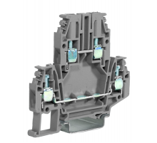 DBC.4/GR Клемма проходная 4 кв.мм., 2 уровня, винт  ZDB400GR  DKC