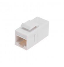 Адаптер проходной формата Keystone, Jack RJ-45(8P8C), UTP, CAT 6 REXANT PRO  02-0108  REXANT