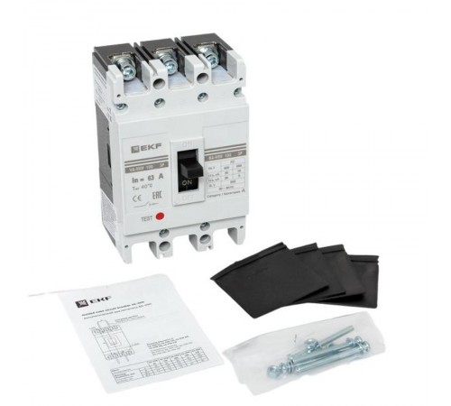 Выключатель автоматический ВА-99М 100/63А 3P 35кА PROxima  mccb99-100-63m  EKF