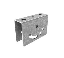 Поворотно-потолочный держатель для СТРАТ профиля, толщ. 2,5 мм, гор. цинк, 351704  ППДС-2,5-ГЦ   Ostec