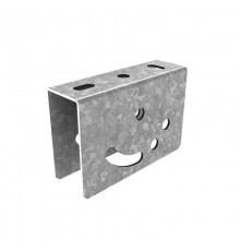 Поворотно-потолочный держатель для СТРАТ профиля, толщ. 2,5 мм, гор. цинк, 351704  ППДС-2,5-ГЦ   Ostec