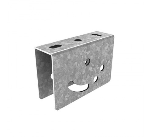 Поворотно-потолочный держатель для СТРАТ профиля, толщ. 2,5 мм, гор. цинк, 351704  ППДС-2,5-ГЦ   Ostec