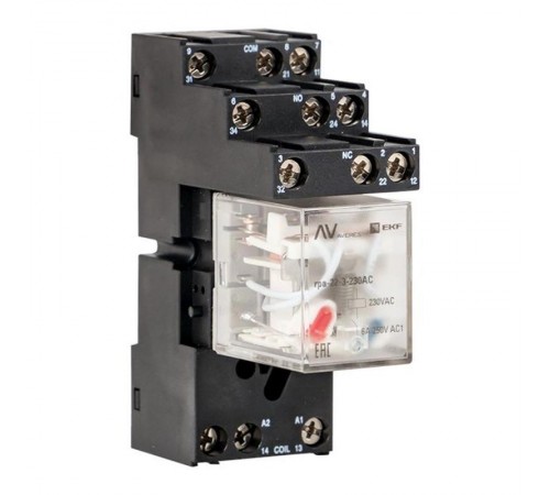 Разъем для реле РM5 22/3 EKF AVERES  rm5-22-3  EKF