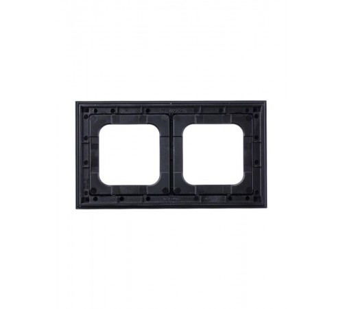 Рамка 2-постовая, Axcent, металл, платина  2CKA001754A4689  ABB