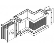 Секция Z прав. н/2 5000А Cu 3L+N+1/2PE IP55 тран. IEK  LB-5000C5-35-F-ZRF  IEK