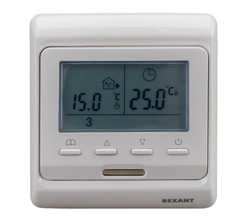 Терморегулятор с дисплеем и автоматическим программированием (R51XT)  51-0532  REXANT