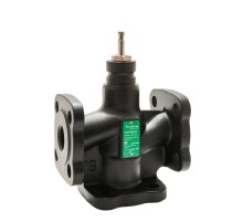 Клапан регулирующий 3-ход смес фланц PN16 DN32 15м/ч -20...+130°С  VGFM032  SE